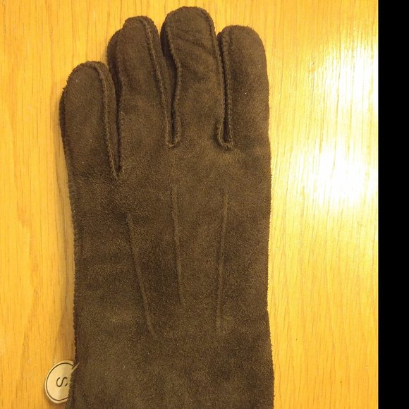 Men's Leather Lined Dress Gloves - Picture 2 of 3